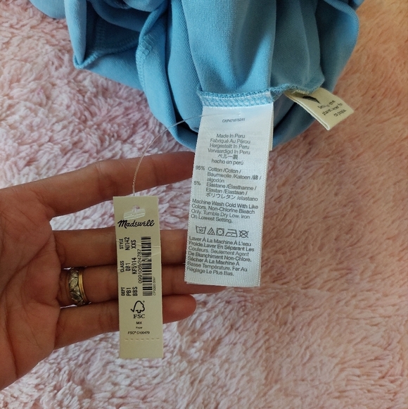 Madewell MWL Knit Biker Unitard Botanical Dye Edition Size XXS NWT - Picture 8 of 9